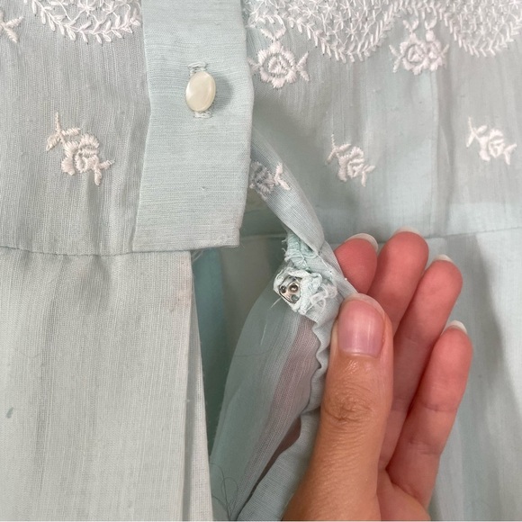 Vintage Jeanne D’Arc Fit and Flare Embroidered Dress - Picture 5 of 14